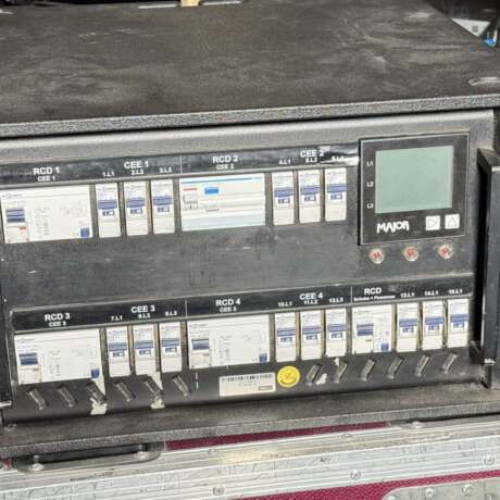 SVT63 002 19" - 2x 32A out / 16x 32A out / 2x Schuko / 1x powerCon True1