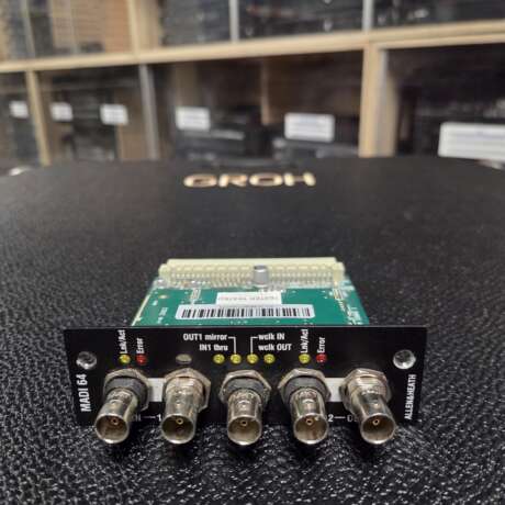 Allen & Heath M-MADI-A Card (GLD Slot, 64in/out)